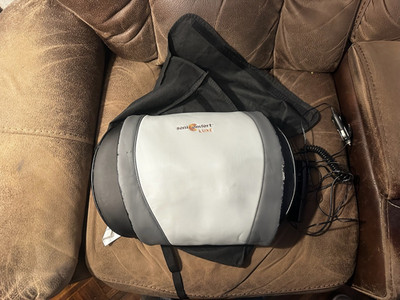 Sonic Comfort Luxe Neck And Back  Massager Spa Massage Heat Portable. TESTED!