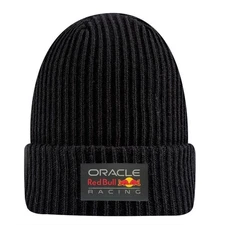 Red Bull Adult Knit Beanie Hat Winter Warmth Outdoor Elasticity Knit Hat Black
