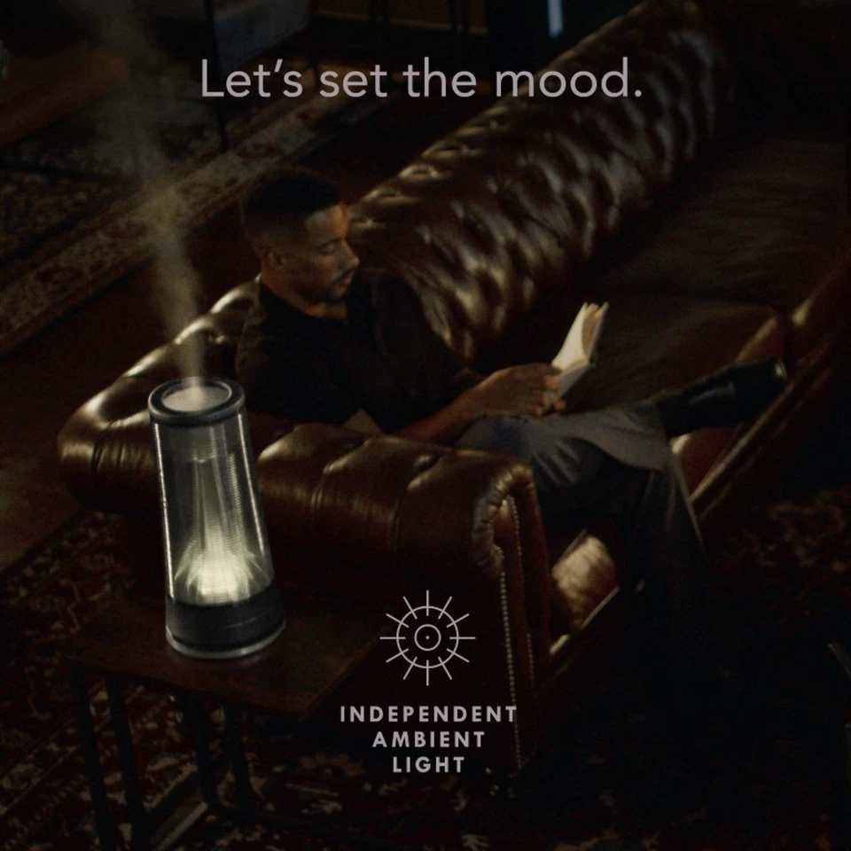 Vornado Lucerna 3 Ultrasonic Humidifier, 1.5L, 28Hr Cool Mist, 2 Settings, Amber - Image 2 of 4