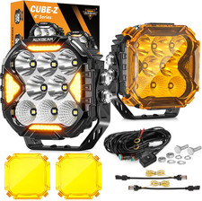 4'' LED Light Pods Spot Flood Combo, Cube-Z Offroad Ditch Lights