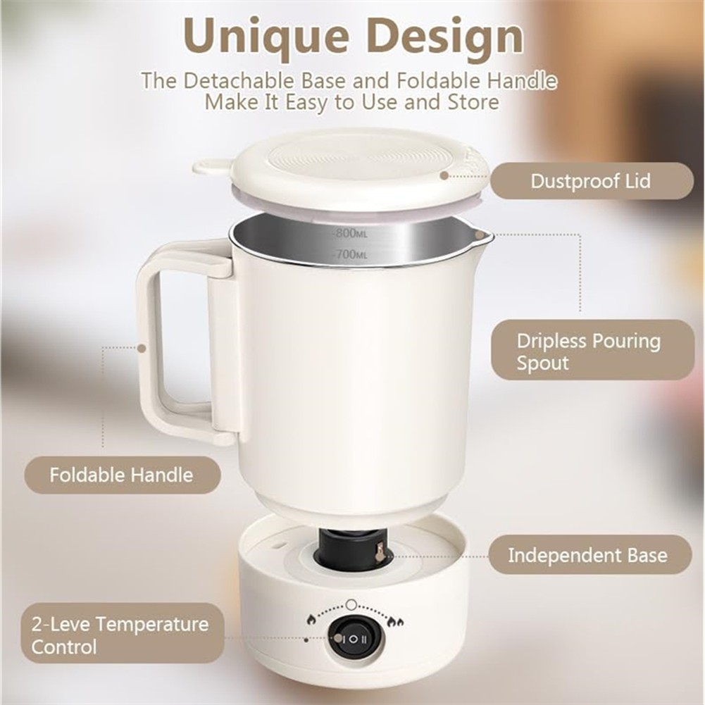 Electric Wax Melting Pot Kit with ,800ML Wax Melter for Candle Making,DIY7345 view 2