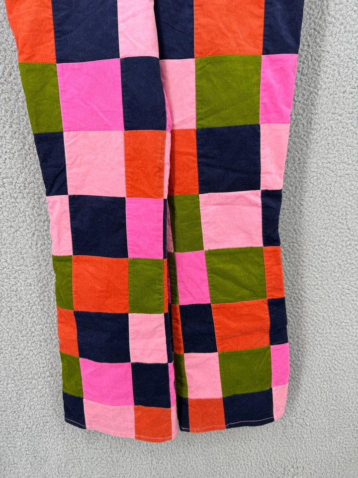 Pantalones acampanados LILLY PULITZER Tola jóvenes niñas talla XL 14 Madras a cuadros Foto 3 de 4