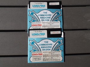 COMMODORE LOADSTAR Issue 41 MAGAZINE ON FLOPPY DISKS 1 & 2