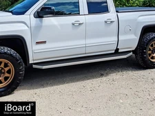 APS Polished Bar Wheel-to-Wheel Fit 07-18 Silverado Sierra Double Cab 5.5ft Bed