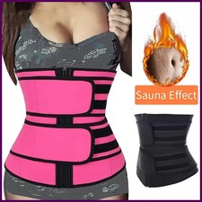 1pc Waist Trainer Slimming Body Shaper Fitness Belt Weight Loss Fat Burning