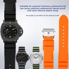 For Panerai Luminor Submersible 111 441 616 Silicone Watch Band Strap 22 24 26mm