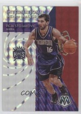 2019-20 Mosaic International Men of Mastery Silver Prizm Peja Stojakovic #2 03jn