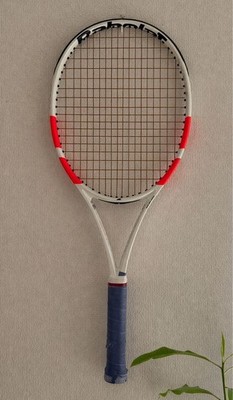BabolaT Pure Strike 100 Tennisschläger Griff 2 RPM Power 1,25mm 46lbs