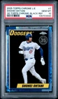 2025 TOPPS CHROME LOGOFRACTOR EDITION 1990 #7 SHOHEI OHTANI 2/10 PSA 10