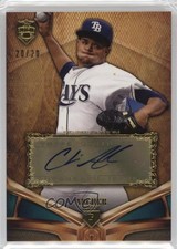 2013 Topps Supreme Retired and Active Blue /20 Chris Archer #SA-CA Auto 19m2