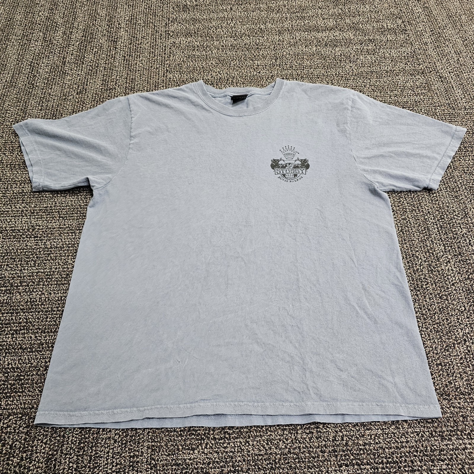 Stussy Built To Last Dyed Tee Mens Size Large thumbnail 3