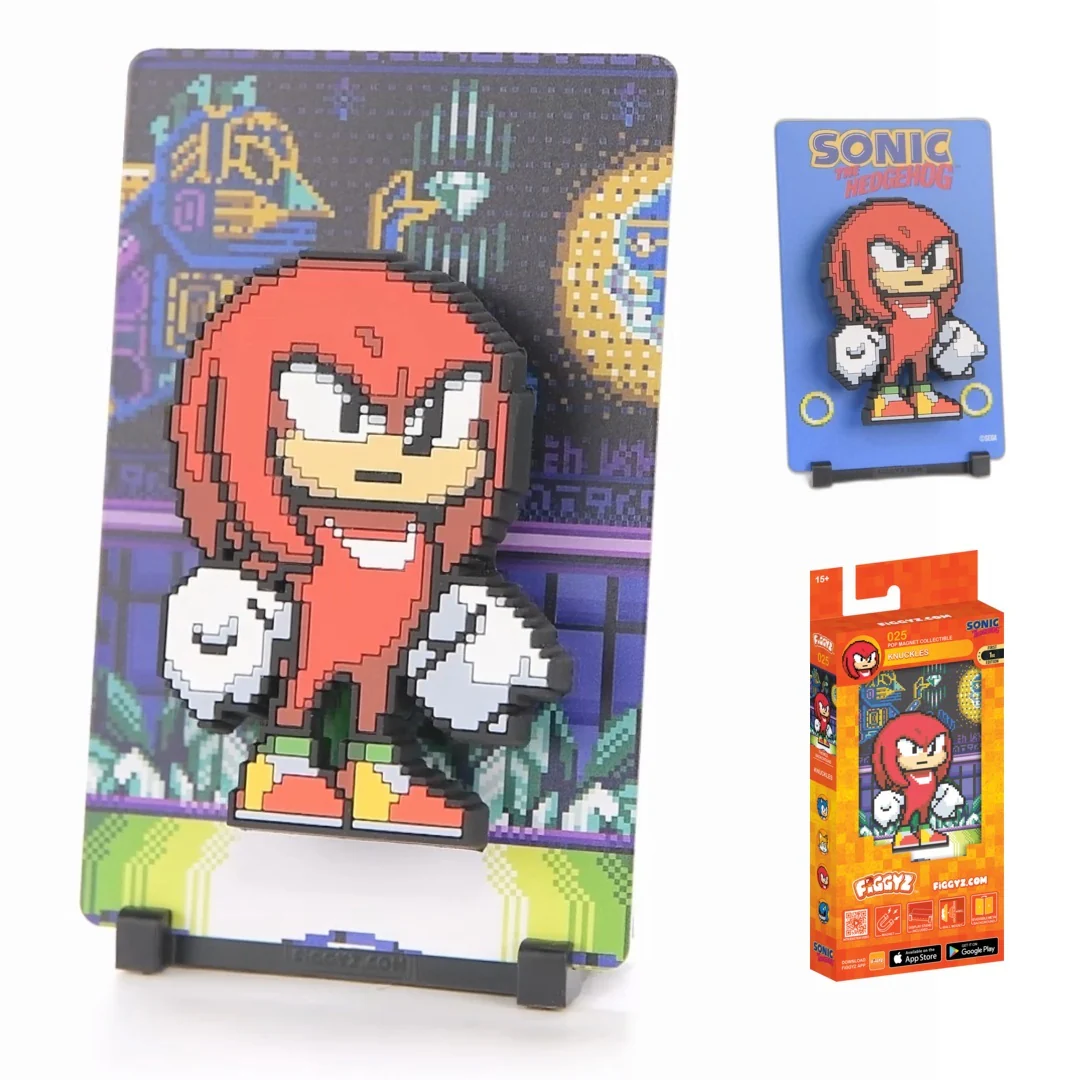 FiGGYZ: Sonic the Hedgehog (Classic) - Knuckles - 11cm Collectible Pop Magnet