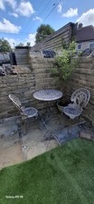 Garden Bistro Set 2 Chairs