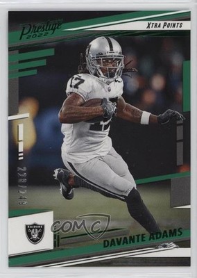 2022 Panini Prestige Xtra Points Green 228/249 Davante Adams #107 1fa0