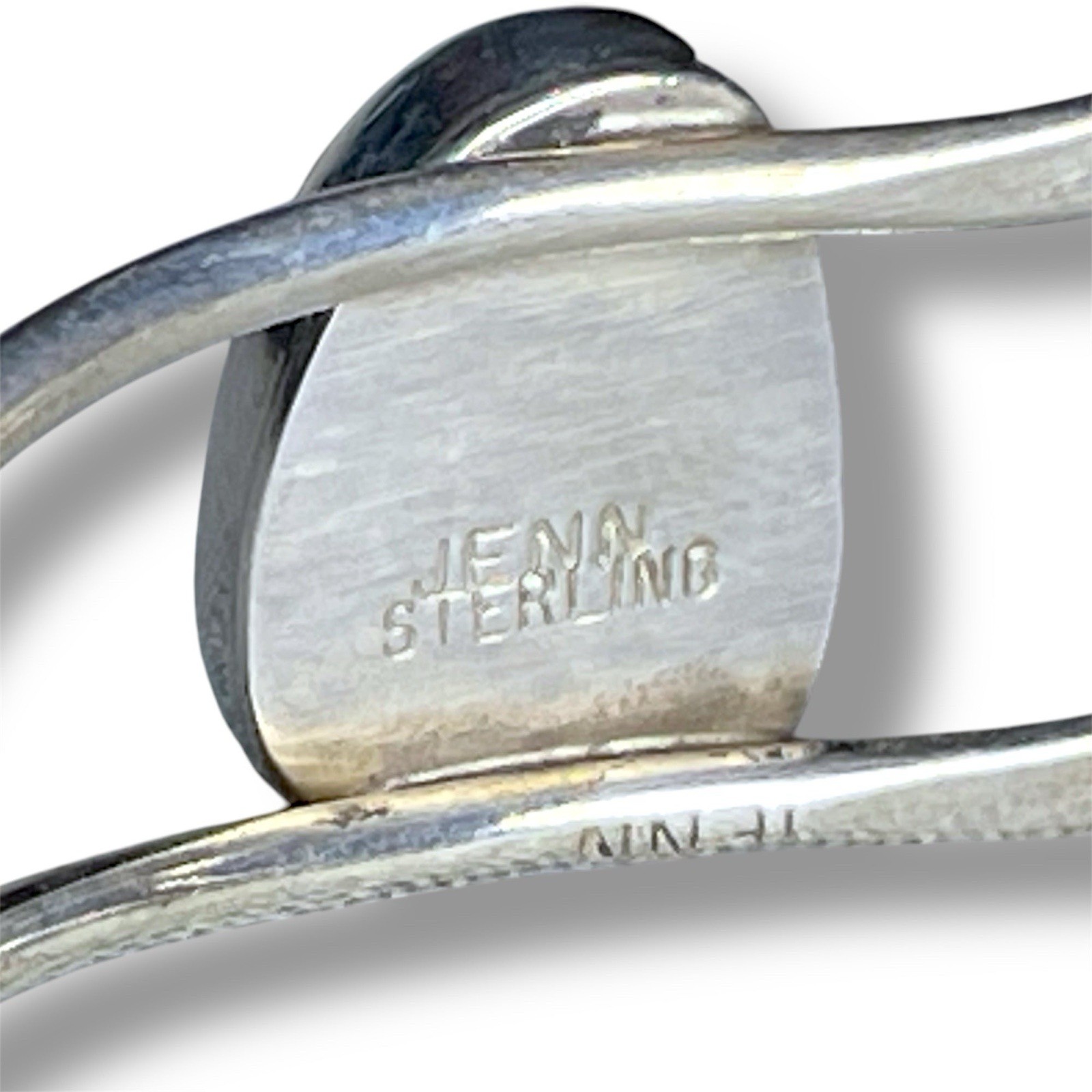 Abstract Offset Buffalo Light White Turquoise Ste… - image 8