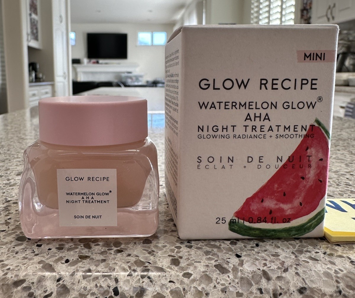 Glow Recipe Watermelon Glow AHA Night Treatment .84oz/25mL MINI SZ