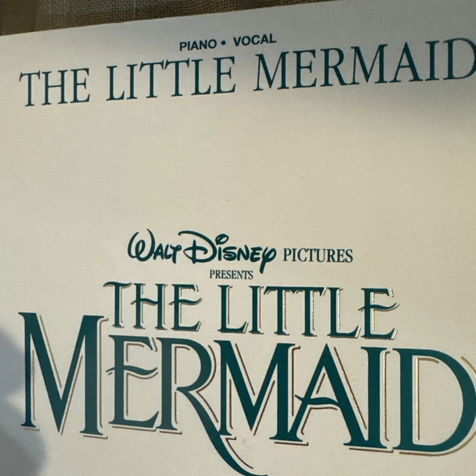 “The Little Mermaid”Disney Song Book Piano/Vocal 1990 Hal Leonard 64 Pages NEW - Image 4 of 4