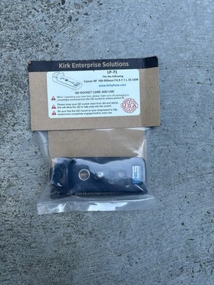 Kirk Enterprises LP-71 Quick Release Plate Canon RF 100-500mm F4.5-7.1 L IS USM