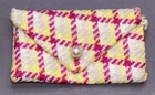Vintage Barbie Skipper Glad Plaids #1946 Purse Clutch Bag NO CHAIN