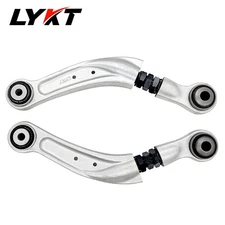 LYKT 2pcs Alignment Rear Camber Adjustable Arms Kit for Audi Q7、Touareg、Cayenne