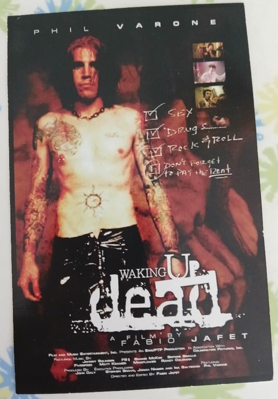 Waking Up Dead Film Sneak Preview Invitation Premiere Party Phil Varone 9/2/05