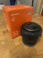 Sony E 11mm f/1.8 APS-C Ultra Wide Angle Lens
