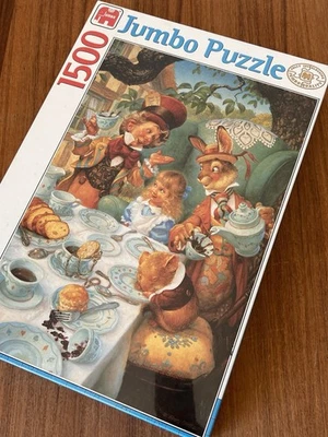 Alice Im Wunderland Scott Gustafson Jigsaw Puzzles 1500 Teile Jumbo 00982 Puzzle - Bild 1 von 4