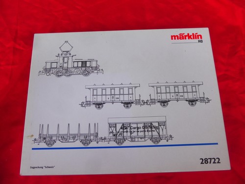 Märklin H0 28722 Switzerland Tran Set | Zustand: Gebraucht
