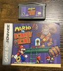 Mario vs Donkey Kong, Nintendo Game Boy Advance Cart And Manual Authentic Tested