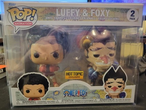 Funko Pop! Vinyl: One Piece - Luffy & Foxy 2-Pack - Hot Topic (Exclusive)