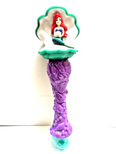 Disney Parks The Little Mermaid Ariel Musical Light-up Bubble Blower Wand Tested