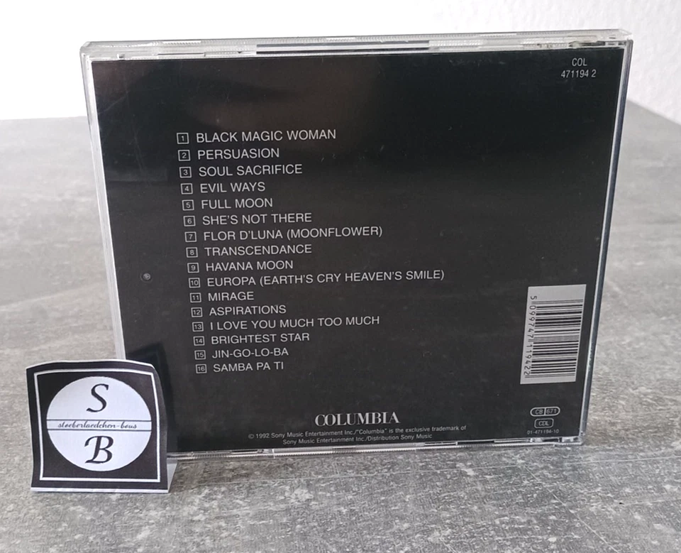 A25/29-19 Santana - Black Magic Woman - CD - Bild 2 von 3