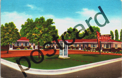 RED WING MOTEL, Greeley, CO, Mr & Mrs Fred Hoffner, postcard jj468