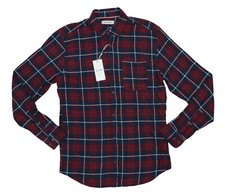 Jack Jones Denver Long Sleeve Flannel Button Down Men's Shirt S NWT Port Royal