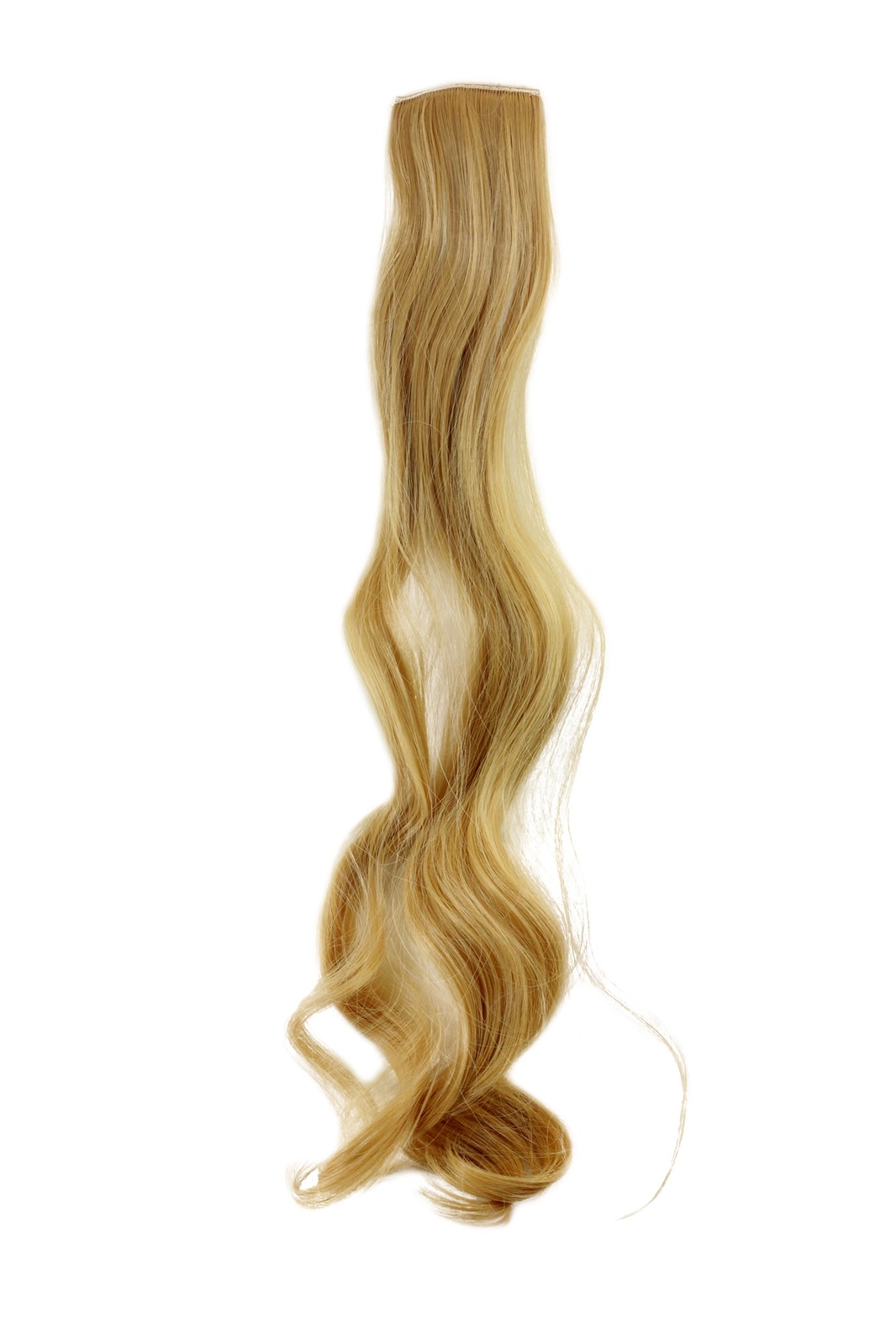 2 Clips Extension Strand Wavy Blonde YZF-P2C25-86 63 Hairpiece Shade: 86