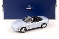 1 18 Norev Mazda MX-5 Roadster with Hardtop 1989 red 188020 1 18 Norev Mazda MX-5 Roadster with Hardtop 1989 red 188020