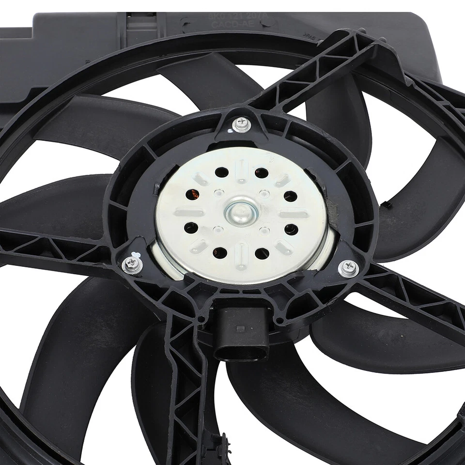 Conjunto de condensador y ventilador de refrigeración de aire acondicionado para Audi A4 2009-2016 2010-2016 Audi A5 Foto 3 de 4