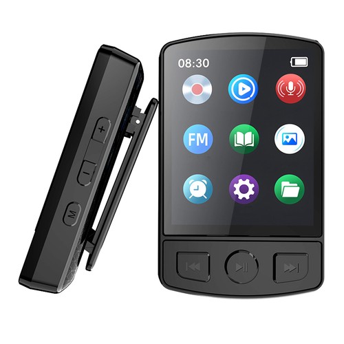 Reproductor de MP3 Bluetooth Medios MP4 FM Radio Grabadora Altavoces de Música con Clip Deportivo - Imagen 10 de 15