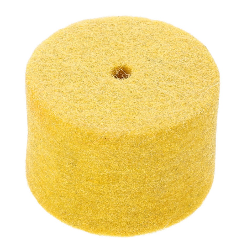 3pcs Drum Hammer Pad Hammer Felt Head Replacement Longlasting Felt Pad