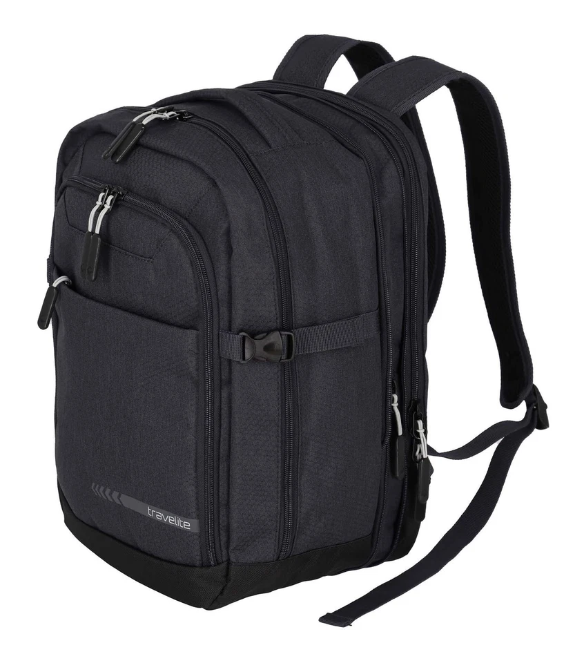 travelite Kick Off Cabin Backpack Rucksack Rucksack D'Anthrazit anthrazit Neu - Bild 3 von 4