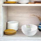 White Ceramic 4Pack Egg-Shaped Bowl Decorative Springtime Tableware for Easter — photo 6