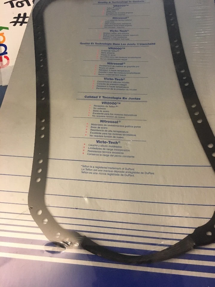 Junta de cárter de aceite Victor nueva Civic para Honda CRX del Sol 1993-1995 OS38142 Foto 4 de 4