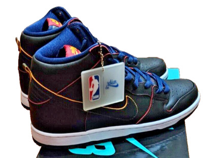 Nike SB Dunk High Pro NBA - Black College Navy