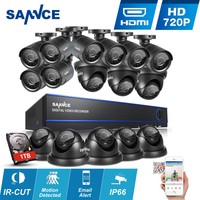 Sannce 16ch Hd 720p Dvr Network Cctv Camera Cloud Storage Night Vision Ir Cut 1t Sannce 16ch Hd 720p Dvr Network Cctv Camera Cloud Storage Night Vision Ir Cut 1t
