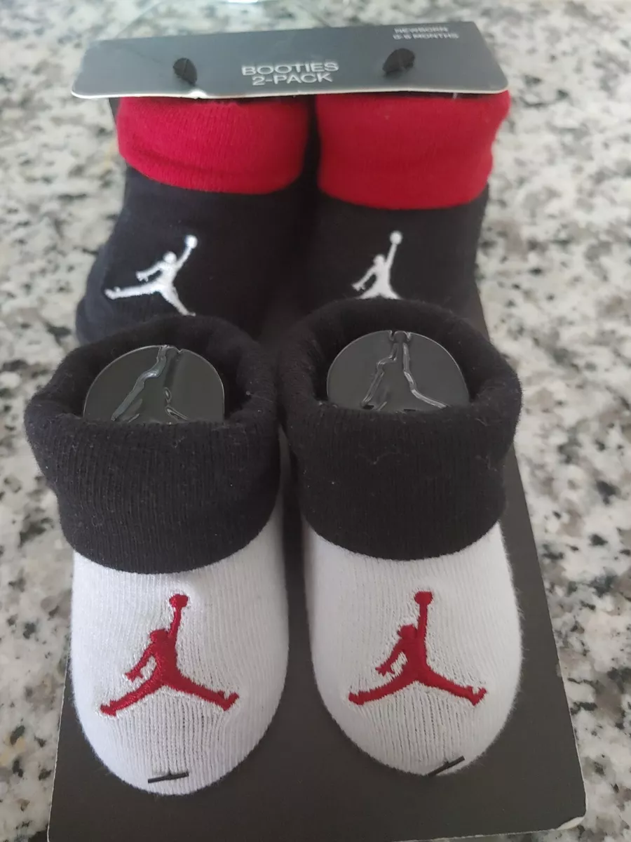 Jordan on sale baby booties