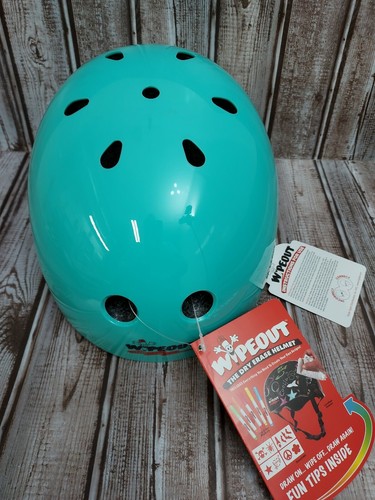 Wipeout Dry Erase Bike Helmet Teal 