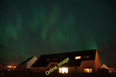 Photo 6x4 Aurora over Daisy Park, Baltasound  c2014