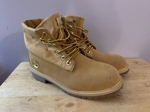 timberland boots with gold logo