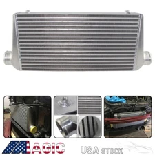 Universal Aluminum Bar and Plate FMIC Front Mount Intercooler 600*300*76mm