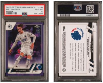 2022-23 Topps Chrome Sapphire Edition UEFA Club Competitions